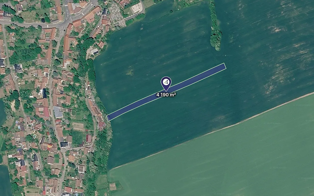 Prodej pole 4190 m²